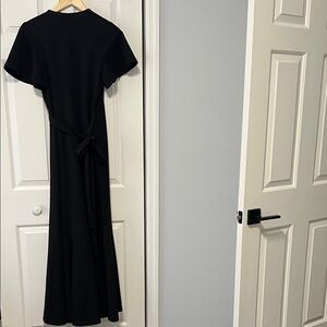 THE LIMITED Black Maxi Wrap Dress